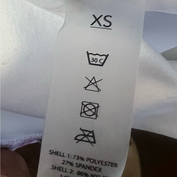 Hera Hero 2pc Women's workout Leggings & top in White /Black. NWT - Picture 5 of 15